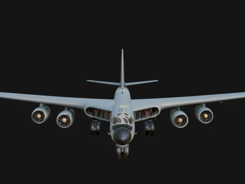 Military Cargo Plane Model Design 33 - 3D Print Model 3D Print Model
