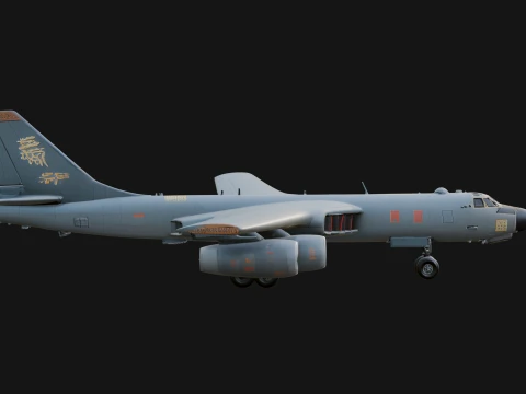 Military Cargo Plane Model Design 33 - 3D Print Model 3D Print Model