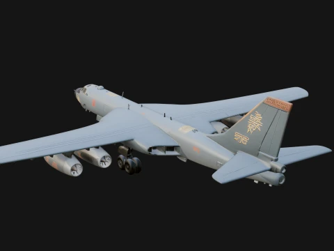 Military Cargo Plane Model Design 33 - 3D Print Model 3D Print Model