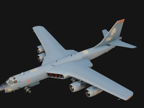Military Cargo Plane Model Design 33 - 3D Print Model 3D Print Model