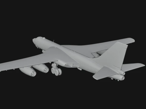 Military Cargo Plane Model Design 33 - 3D Print Model 3D Print Model