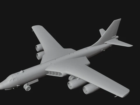 Military Cargo Plane Model Design 33 - 3D Print Model 3D Print Model