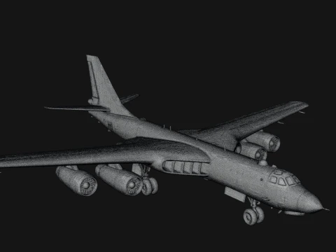 Military Cargo Plane Model Design 33 - 3D Print Model 3D Print Model