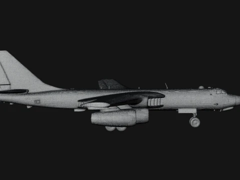 Military Cargo Plane Model Design 33 - 3D Print Model 3D Print Model