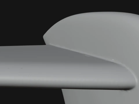 Private Jet Model Design 13 - 3D Print Model 3D Print Model