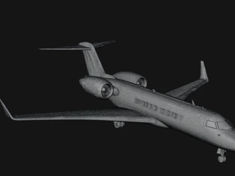 Private Jet Model Design 13 - 3D Print Model 3D Print Model