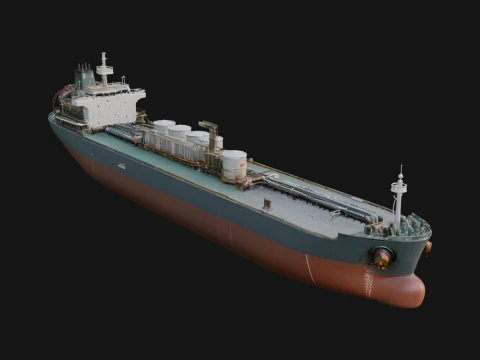 Oil Tanker Ship Model Design 1 - 3D Print Model 3D printmodel