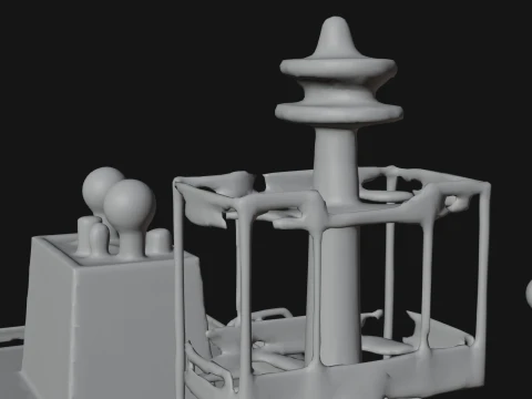 Oil Tanker Ship Model Design 2 - 3D Print Model 3D Print Model