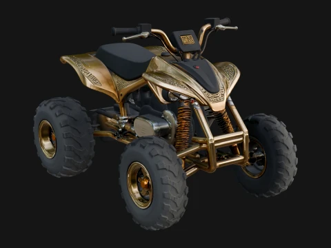 Quad Bike ATV Model Design 6 - 3D Print Model 3D printmodel