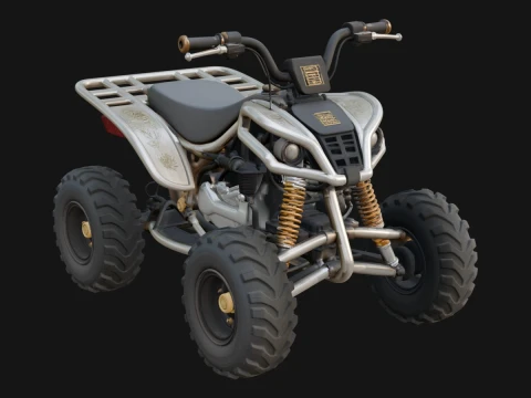 Quad Bike ATV Model Design 10 - 3D Print Model 3D प्रिंट मॉडल