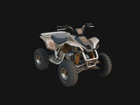 Quad Bike ATV Model Design 11 - 3D Print Model 3D Print Model