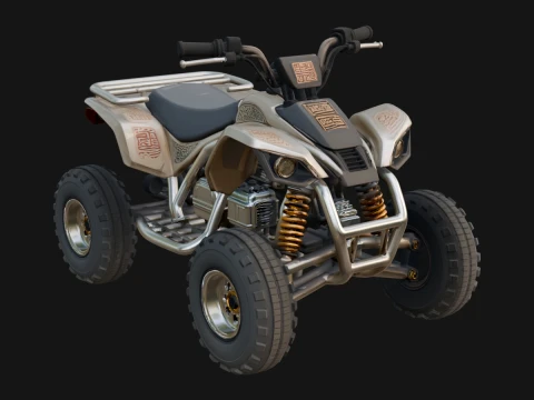 Quad Bike ATV Model Design 11 - 3D Print Model 3D प्रिंट मॉडल