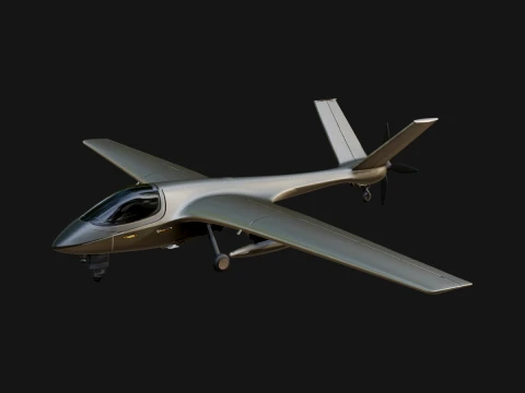 Military Drone Aircraft Model Design 12 - 3D Print Model 3D 프린트 모델