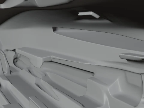 Sci Fi Fighter Craft Model Design 22 - 3D Print Model 3D Print Model