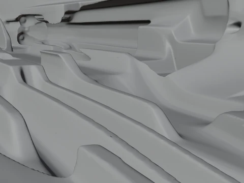 Sci Fi Fighter Craft Model Design 22 - 3D Print Model 3D Print Model