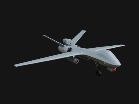 Design del modello di aereo drone militare 16 - Modello di stampa 3D Modello di stampa 3D
