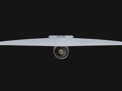 Stealth Bomber Plane Model Design 16 - 3D Print Model 3D Print Model