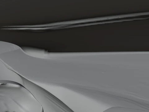 Stealth Bomber Plane Model Design 16 - 3D Print Model 3D Print Model