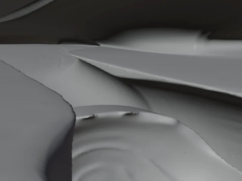 Stealth Bomber Plane Model Design 16 - 3D Print Model 3D Print Model
