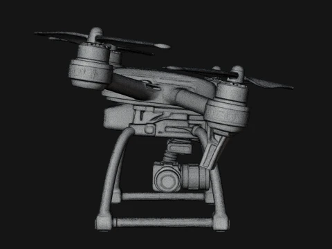 Quadcopter Drone Model Design 19 - 3D Print Model 3D Print Model