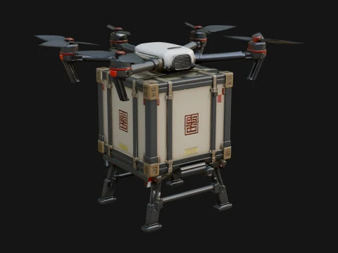 Quadcopter Drone Model Design 21 - 3D Print Model 3D 프린트 모델