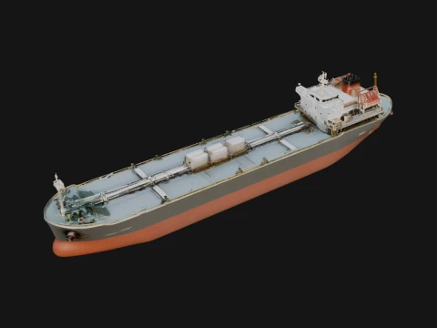 Bulk Carrier Ship Model Design 8 - 3D Print Model 3D printmodel