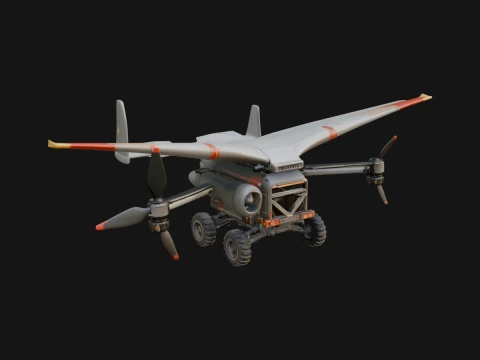 Quadcopter Drone Model Design 28 - 3D Print Model 3D 프린트 모델
