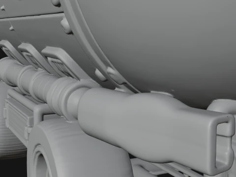 Steampunk Submersible Model Design 14 - 3D Print Model 3D Print Model