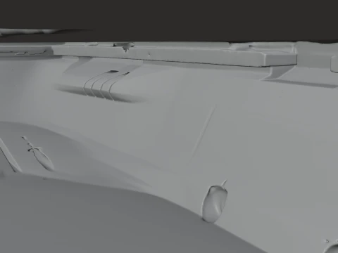Aircraft Carrier Model Design 4 - 3D Print Model 3D Print Model