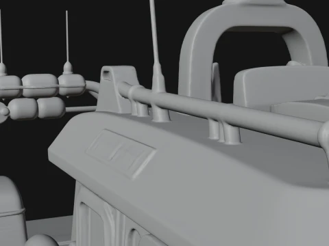 Rescue Boat Model Design 6 - 3D Print Model 3D Print Model