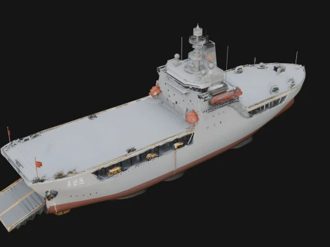 Landing Craft Model Design 3 - 3D Print Model 3D Print Model