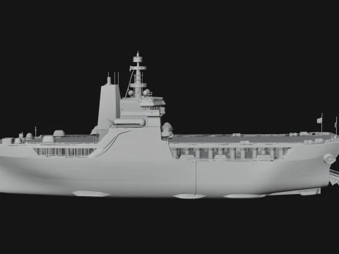 Landing Craft Model Design 3 - 3D Print Model 3D Print Model