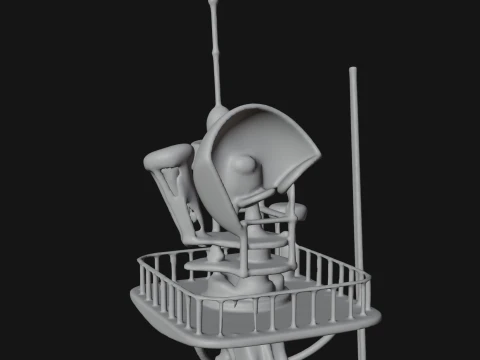 Patrol Boat Model Design 8 - 3D Print Model 3D Print Model