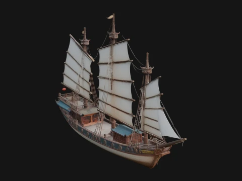 Coast Guard Cutter Model Design 4 - 3D Print Model 3D Baskı Modeli