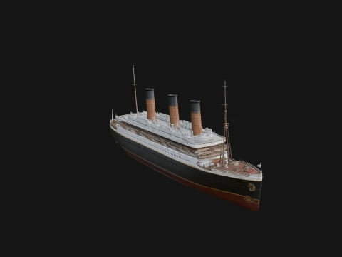 Cruise Ship Model Design 26 - 3D Print Model 3D Print Model