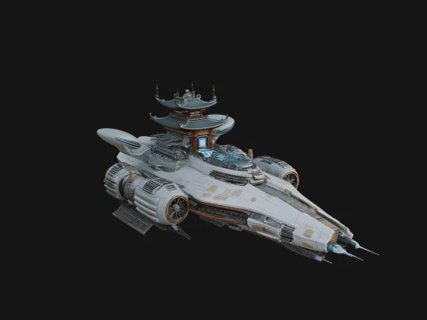 Sci Fi Transport Truck Model Design 9 - 3D Print Model 3D Print Model