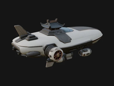 Sci Fi Transport Truck Model Design 10 - 3D Print Model 3D Print Model