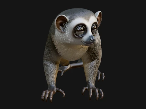 Monkey Statue Design 10 - 3D Print Model 3D Print Model