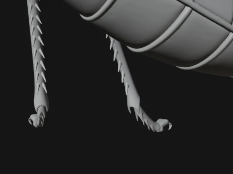 Praying Mantis Statue Design 5 - 3D Print Model 3D Print Model