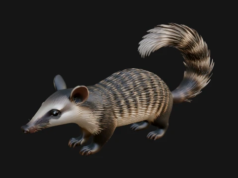 Numbat Statue Design 1 - 3D Print Model 3D Print Model