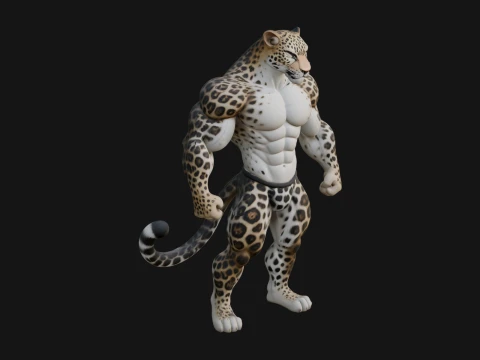 Beast Warrior Statue Design 3 - 3D Print Model 3D Print Model