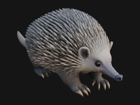 Echidna Statue Design 3 - 3D Print Model 3D printmodel