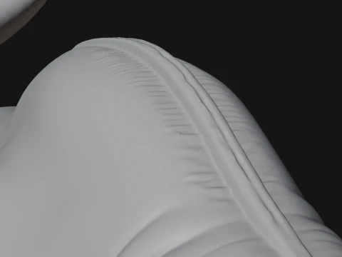 Water Buffalo Statue Design 9 - 3D Print Model 3D Print Model
