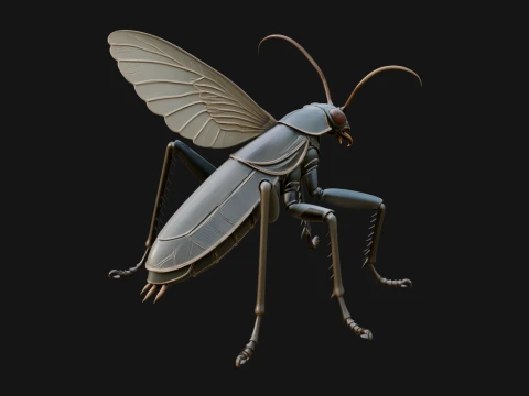 Hornet Wasp Statue Design 7 - 3D Print Model 3D Принт Модель