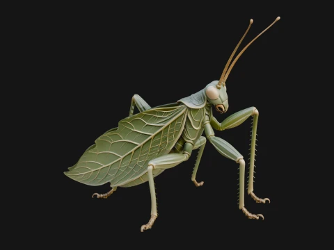 Praying Mantis Statue Design 10 - 3D Print Model 3D Print Model