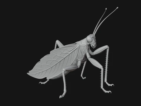 Praying Mantis Statue Design 10 - 3D Print Model 3D Print Model