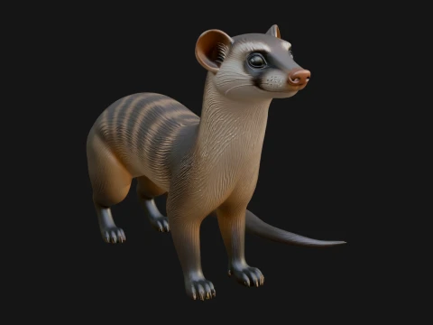 Numbat Statue Design 2 - 3D Print Model 3D Print Model