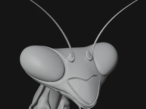 Praying Mantis Statue Design 11 - 3D Print Model 3D Print Model