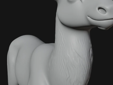 Stag Deer Statue Design 19 - 3D Print Model 3D Print Model