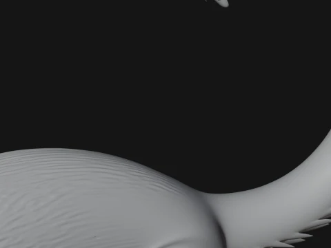 Monkey Statue Design 29 - 3D Print Model 3D Print Model